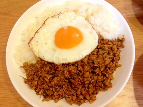 お家でタイ気分♪ガパオライス☆